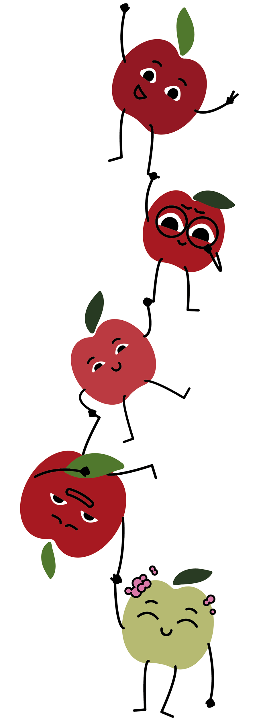 Mascotte pommes